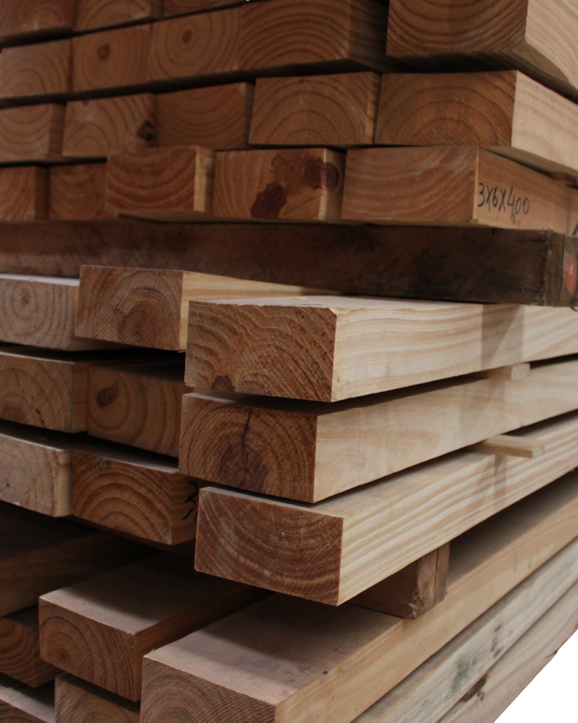 TIRANTE PINO ELLIOTIS MACIZO 2x6 x 5.50m