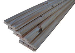 REVESTIMIENTO ALISTONADO PINO C/NUDOS 1x6 x 3.04m