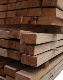 TIRANTE PINO ELLIOTIS MACIZO 2x6 x 3.96m